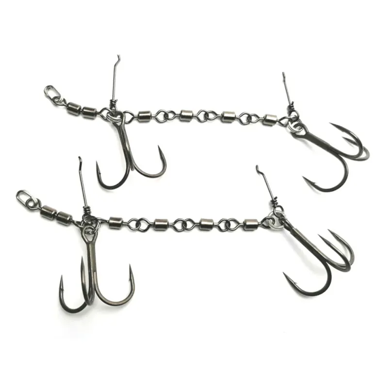 Usine Directe Pikecraft The 4 Swivel Stinger Rig (BKK Spear-21)