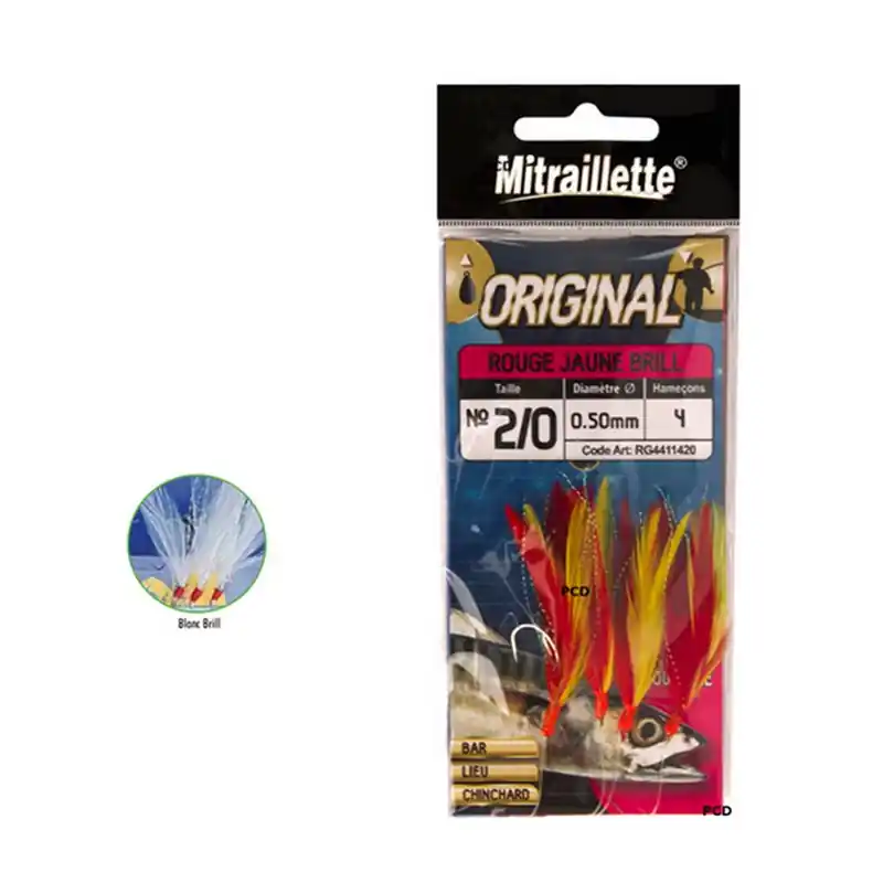 Vente Flash Leurres Ragot Mitraillette Original 5L N°1-0 Sur 0.50mm