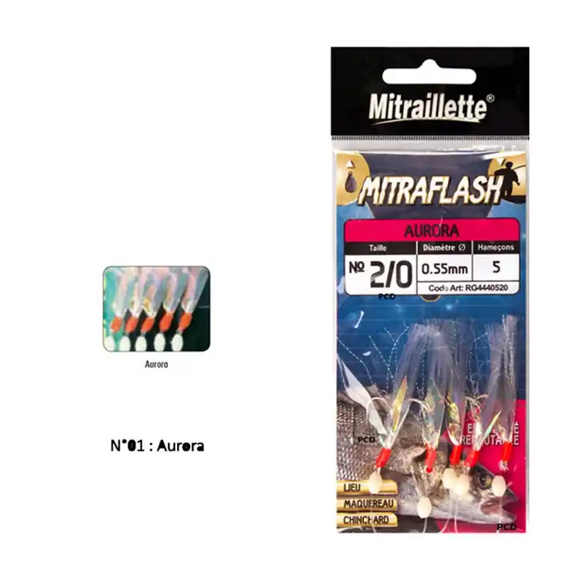 Super Prix Leurres Ragot Mitraillette Mitraflash N°2 Sur 0.40MM