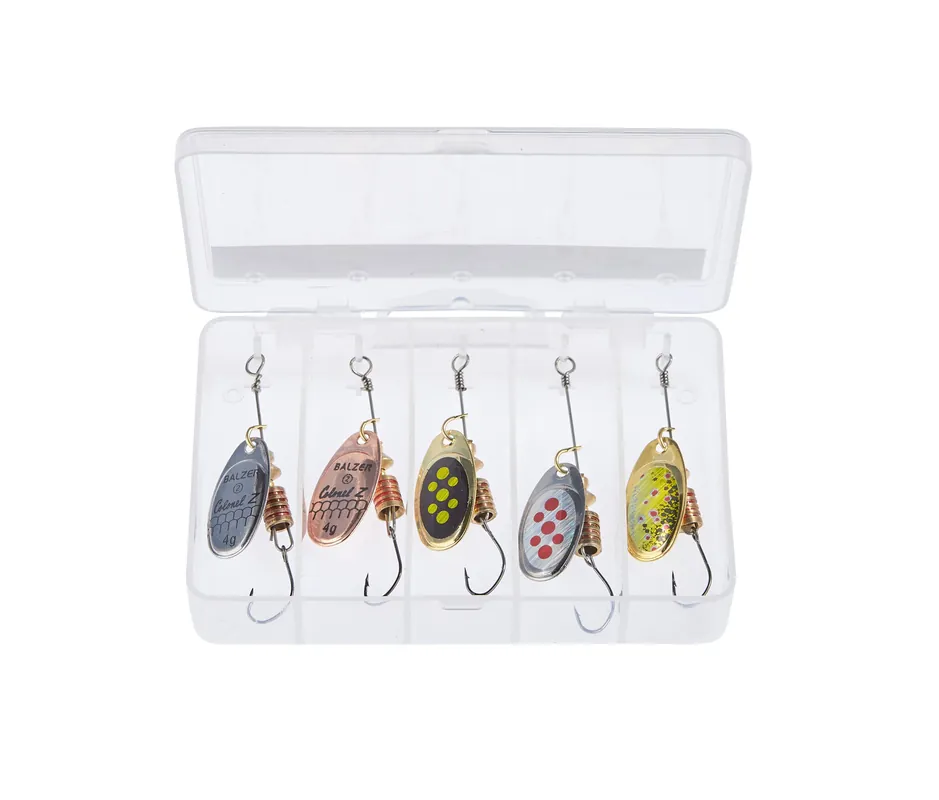 Balzer Colonel Spinner-Sortiment avec hameçon simple / 4 g Seulement Aujourd&rsquo;hui
