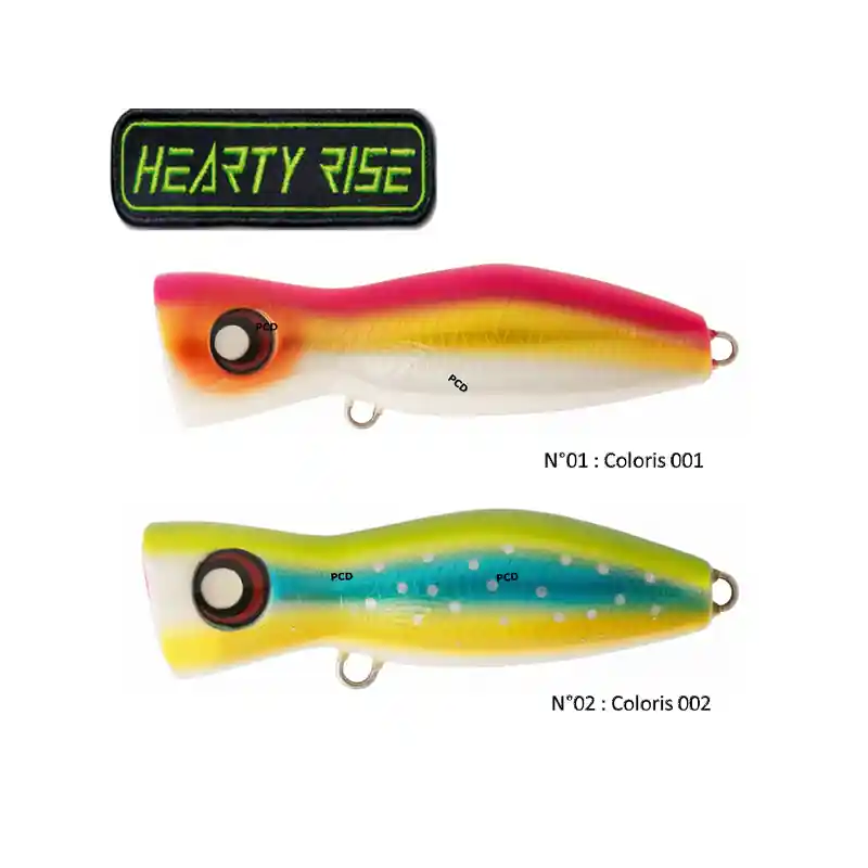 LEURRES HEARTY RISE POPPER GT1 15CM 126G Produit De Marque