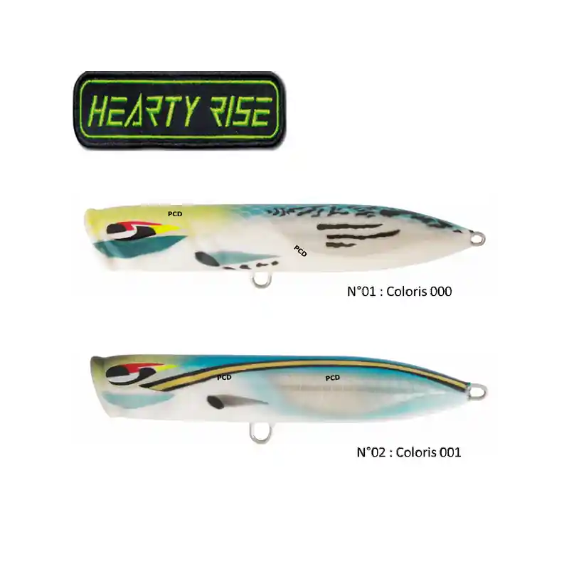 Livraison Express LEURRES HEARTY RISE POPPER MONTER GAME TUNA 1 15CM