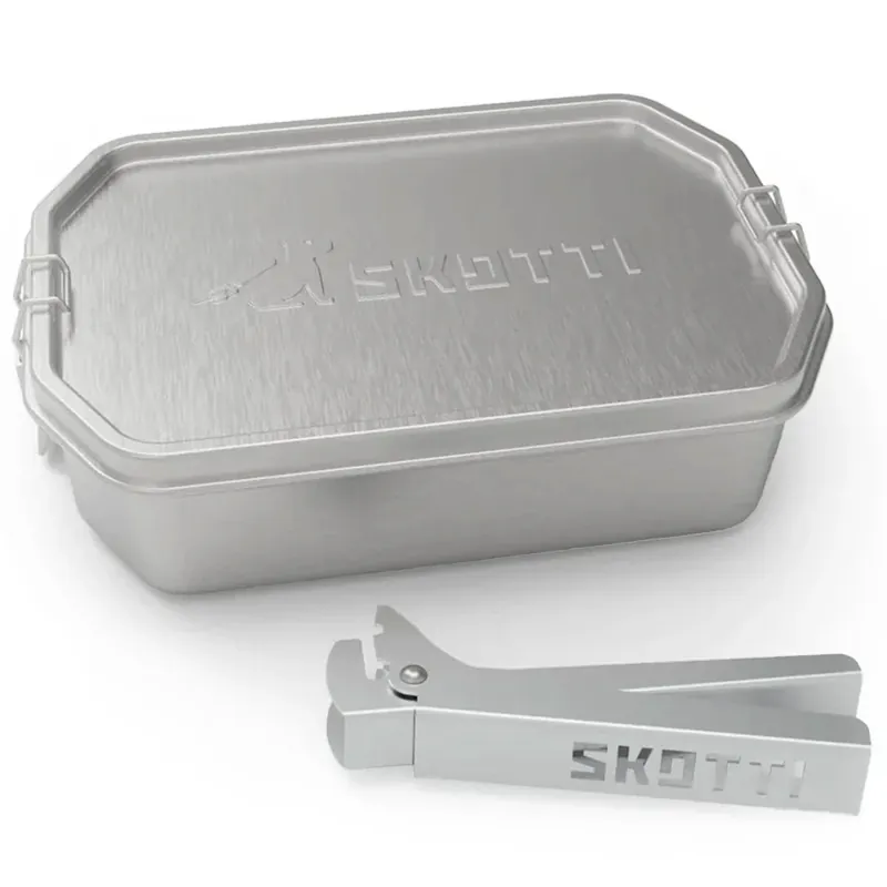 Prix Réduit SKOTTI Boks / Boîte multifonctionnelle en acier inoxydable
