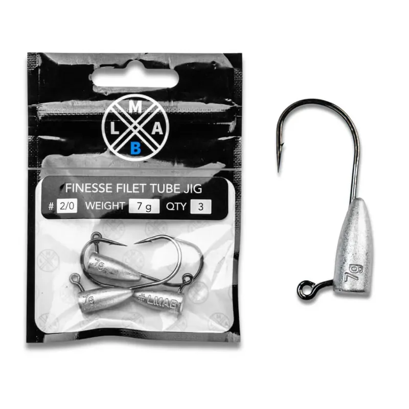 LMAB Finesse Filet Tube Jig 2/0 Soldes