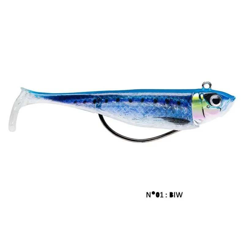 Certifié Leurres Souples Storm 360° GT Coastal Biscay Coast Shad 9CM Par 2