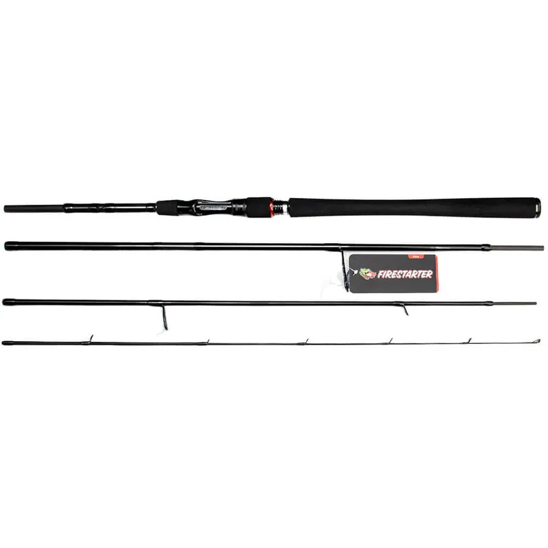 Satisfait Ou Remboursé Lieblingsköder Firestarter Canne de Voyage / 2,45 m / 5-70 g