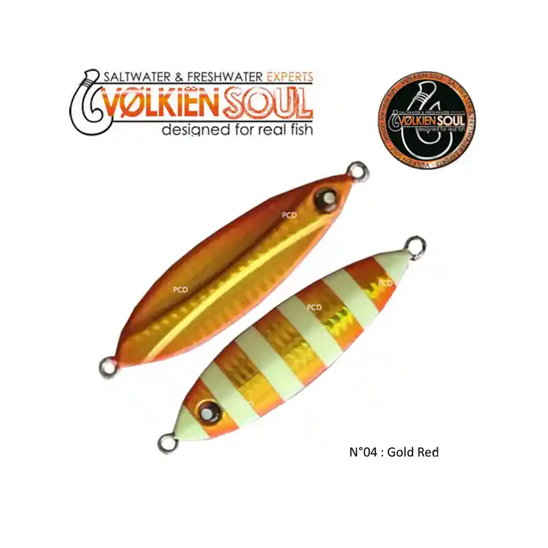 LEURRES VOLKIEN SOUL SLOWMO OVALE 60G Prix Bas