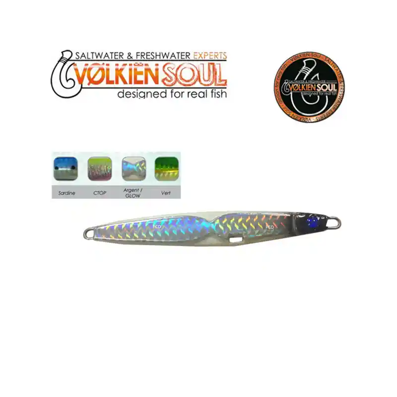 Prix Choc LEURRES CASTING JIGS VOLKIEN SOUL SLOW VERSATIL 40G