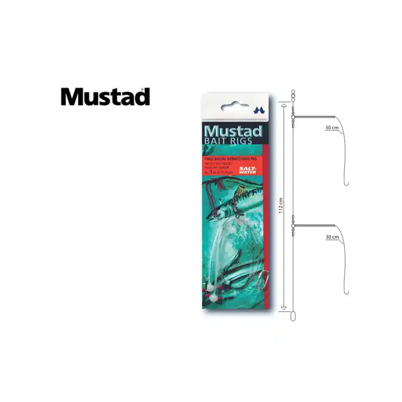 Authentique MONTAGES MUSTAD TWO BOOM SCRATCHING RIG T47