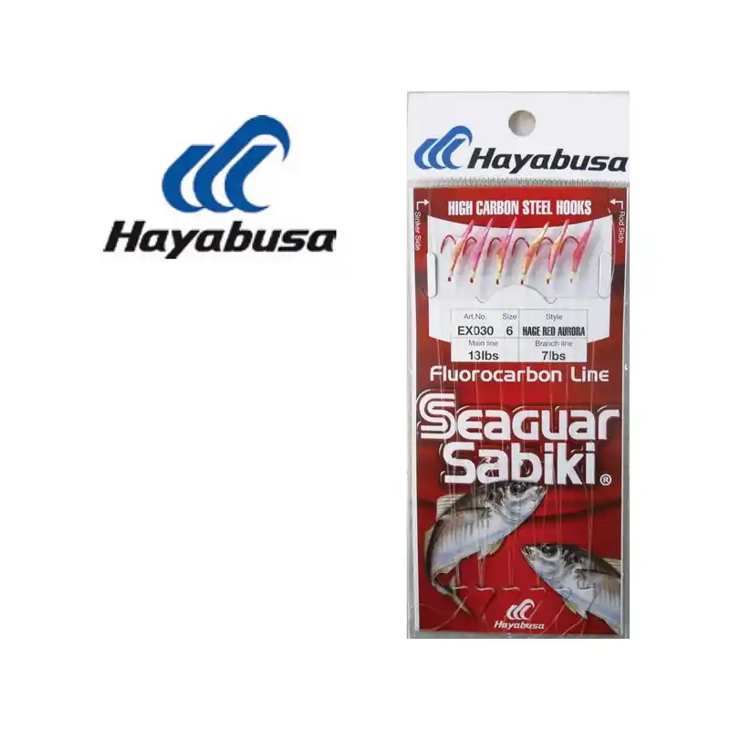 BAS DE LIGNE HAYABUSA EX030 6 EMPILES Nouvel Arrivage