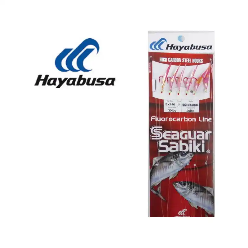 BAS DE LIGNE HAYABUSA EX140 6 EMPILES Paiement Sécurisé