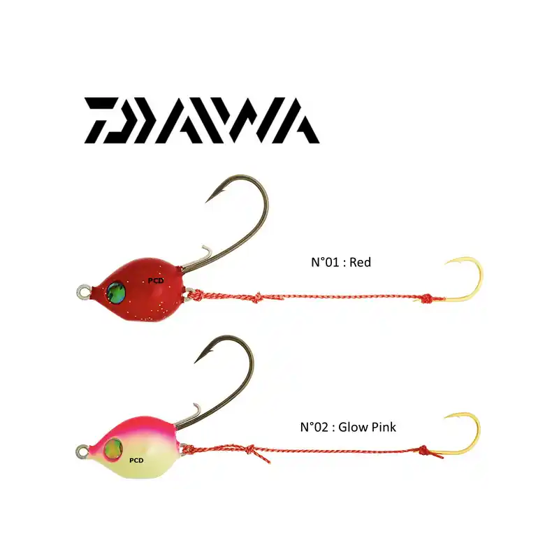 Top Vente TETES PLOMBEES DAIWA TENYA JIG HEAD 21G
