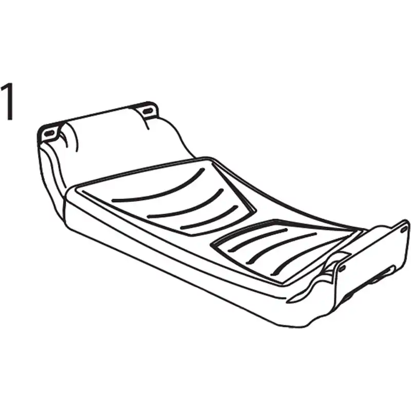 Banc arrière A1 brun sienne Canot Pelican Achetez Aujourd&rsquo;hui