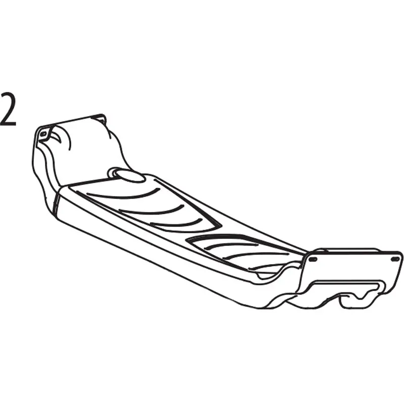 Bon Plan Banc avant A5 brun sienne Canot Pelican