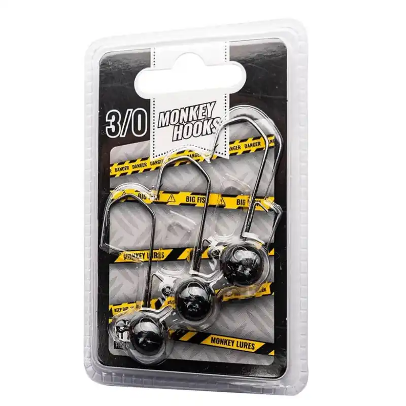 Monkey Lures Monkey Hooks 3/0 Offre Limitée