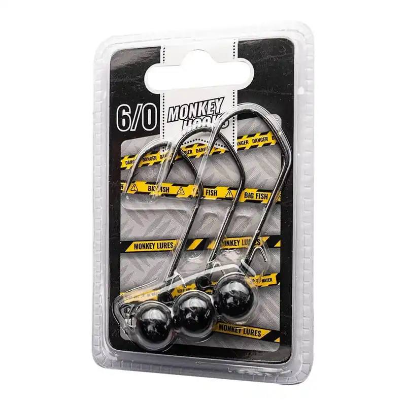 Prix Réduit Monkey Lures Monkey Hooks 6/0