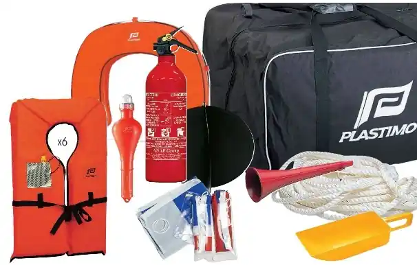 Expédié Aujourd&rsquo;hui Sac d‘armement côtier 6 milles pour 6 personnes Plastimo
