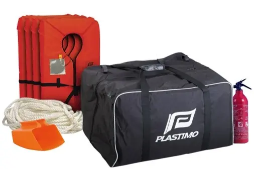 Commander Maintenant Sac d‘armement basique 2 milles pour 4 personnes Plastimo