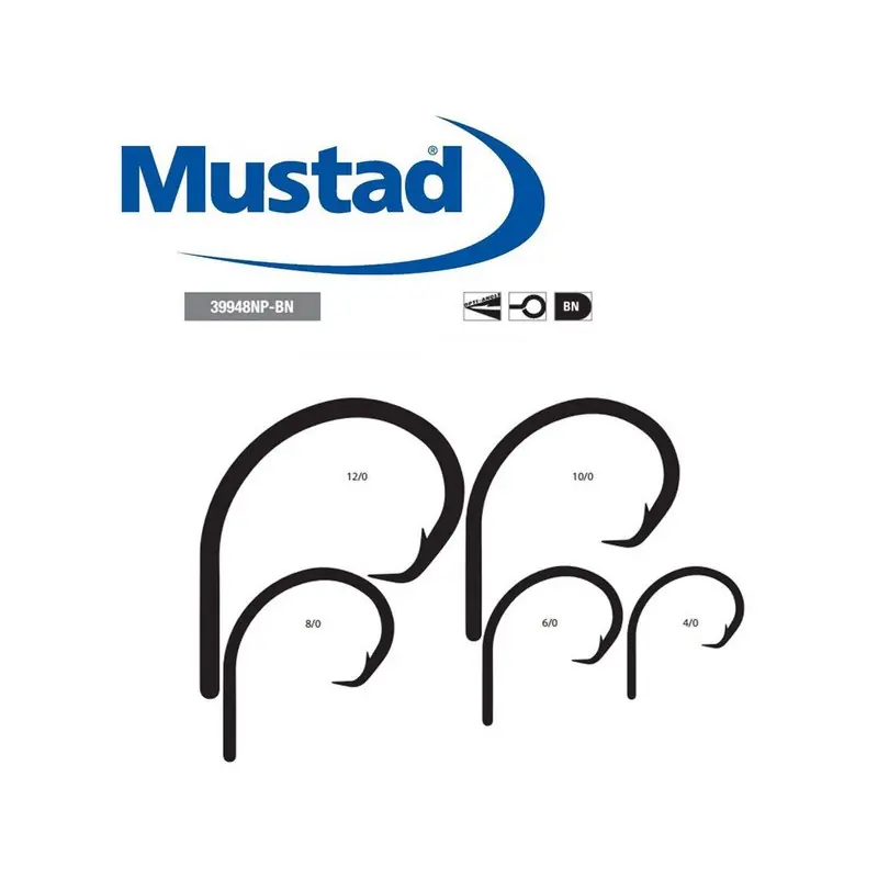 HAMECONS MUSTAD 39948NP-BN DEMON CIRCLE WIDE GAP Offre Exclusive