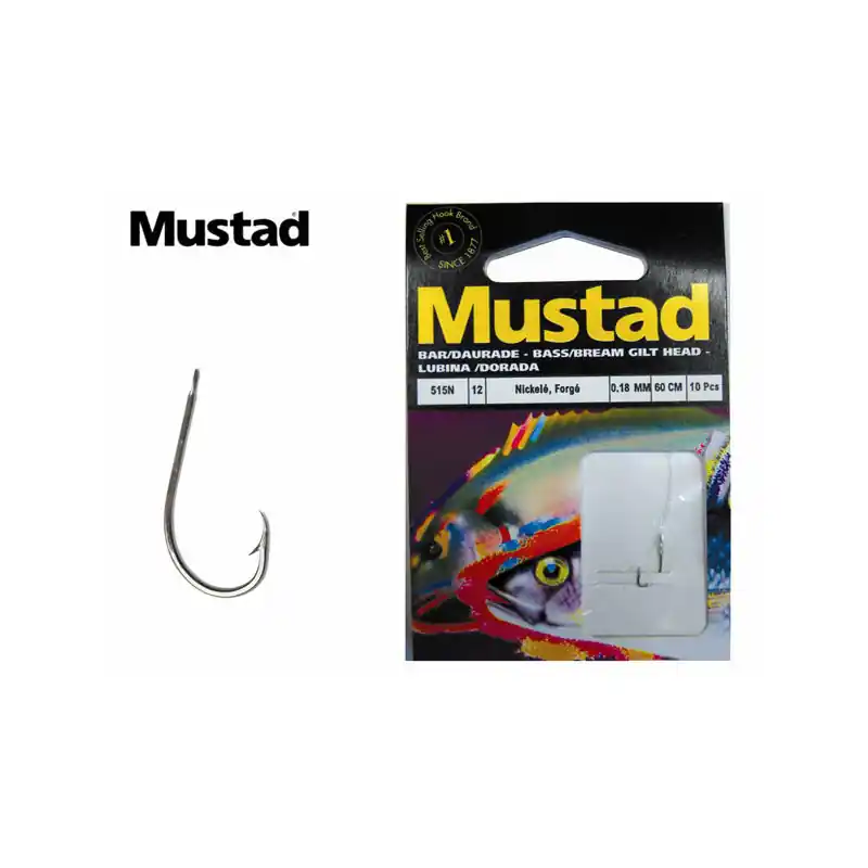HAMECONS MUSTAD MONTE SPECIALE BAR DORADE 528AD PAR 10 Nouvel Arrivage