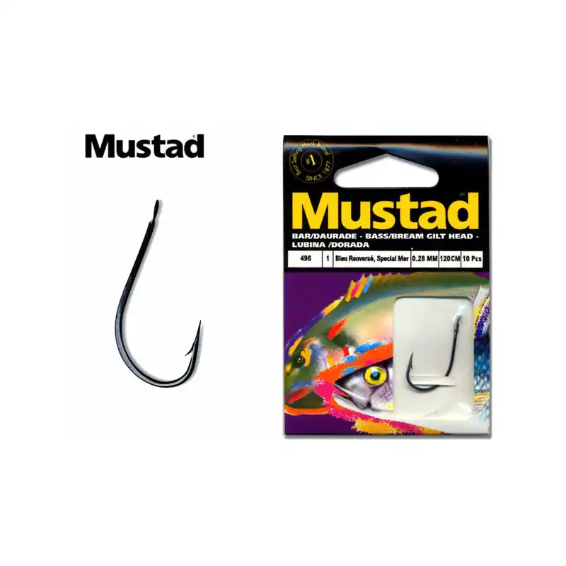 Jusqu&rsquo;à Épuisement Des Stocks HAMECONS MUSTAD MONTE MER SPECIAL BAR 496 PAR 6
