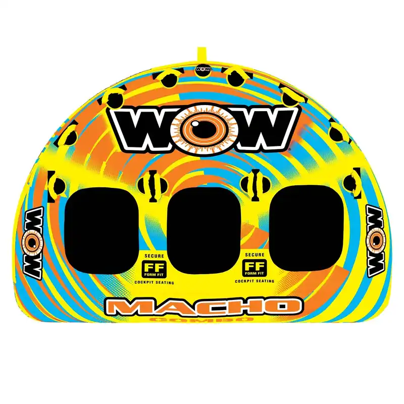 Bouée Tractée 3 personnes Wow Macho Bon Marché