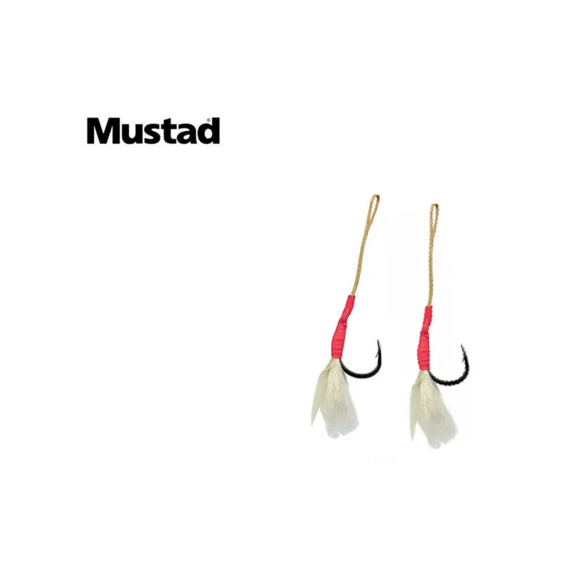 HAMECONS MUSTAD ASSIST HOOK AVEC TINSEL JAF 10827 Livraison Express
