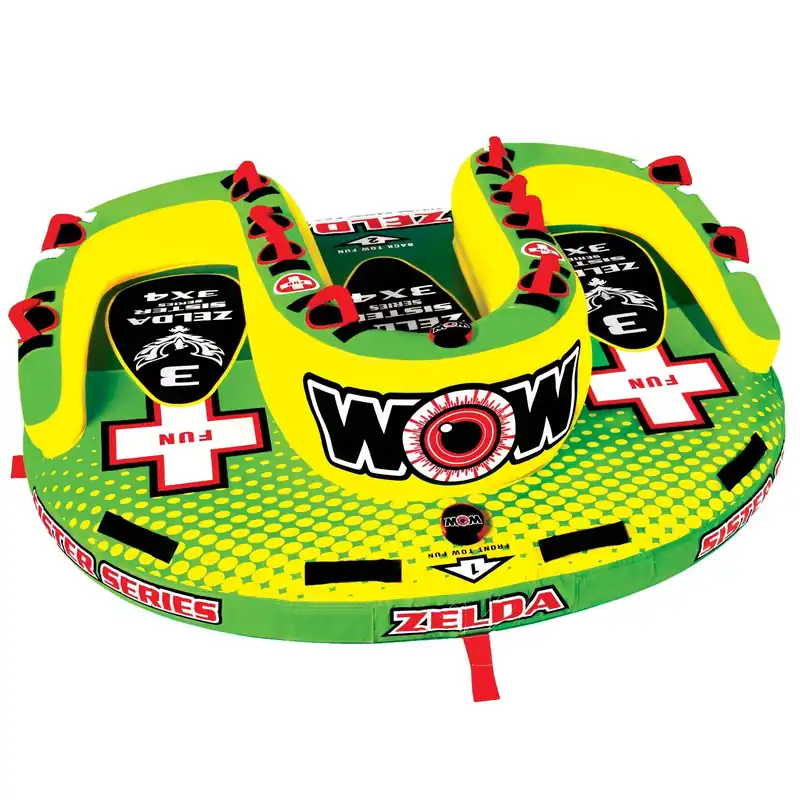 Bouée Tractée 3 personnes Wow Zelda Sister Expédition Rapide