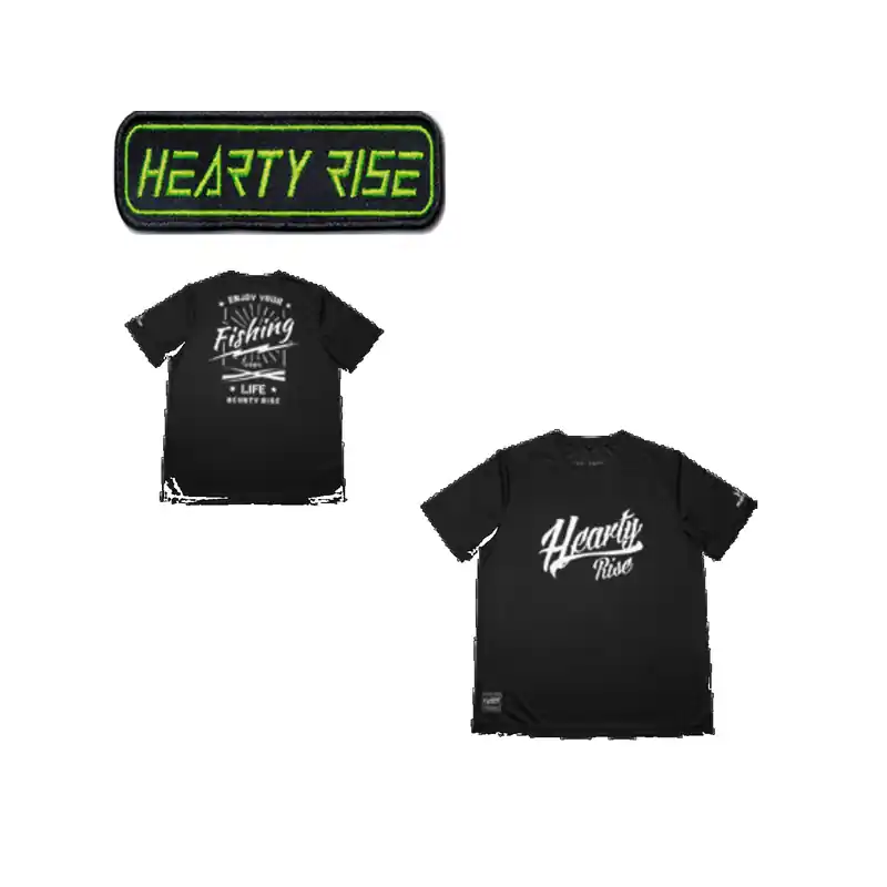 T-SHIRT HEARTY RISE GT MANCHES COURTES POLYESTER HE-9007 Prix Choc