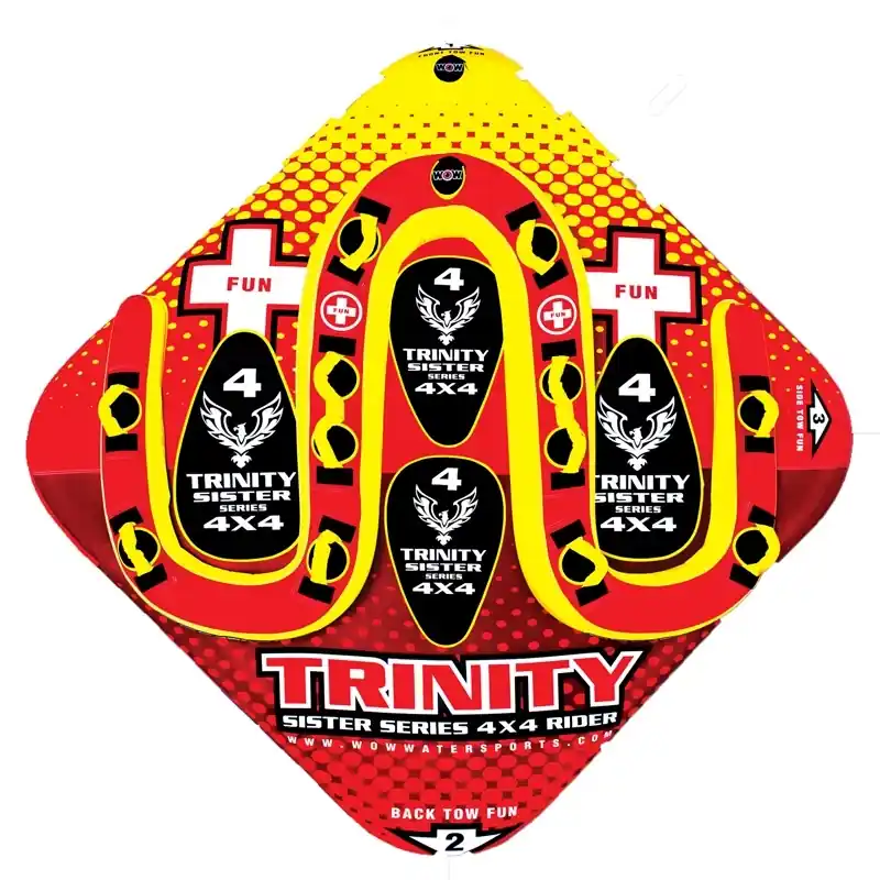 Dernière Chance Bouée Tractée 4 personnes Wow Trinity Sister