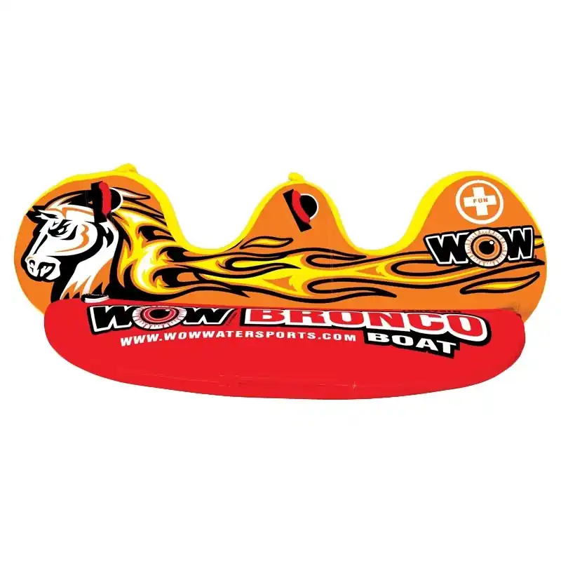 Bouée Tractée 2 personnes Wow Bronco Boat 2P Vente Directe
