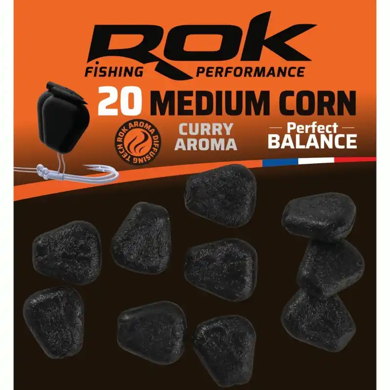 Bon Plan MEDIUM CORN AROMA ÉQUILIBRÉ ROK FISHING PERFORMANCE
