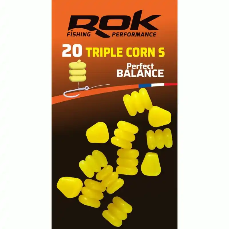 TRIPLE CORN S ÉQUILIBRÉ ROK FISHING PERFORMANCE Haute Qualité