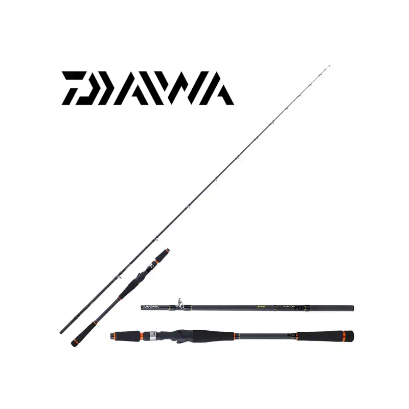 Vente Flash CANNE BAITCASTING DAIWA LEGALIS BOAT GAME 1M98 80-180G