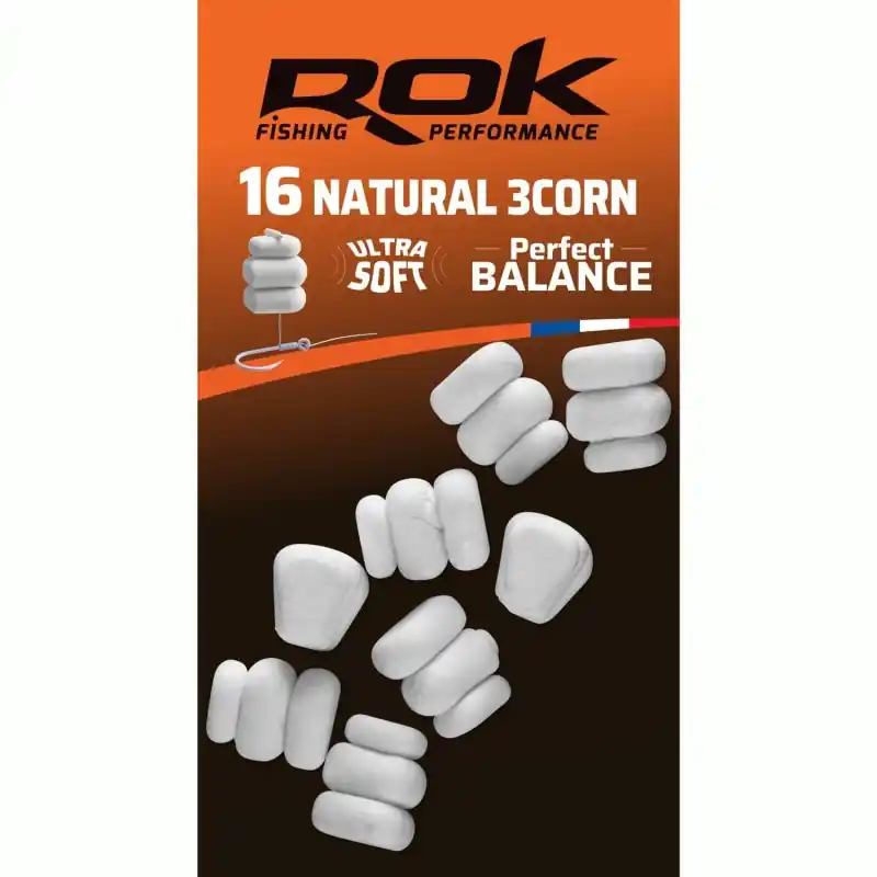 NATURAL 3CORN ULTRA SOFT ROK FISHING PERFORMANCE Retour Gratuit