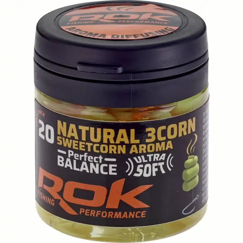 Authentique NATURAL 3CORN ULTRA SOFT – DIP ROK FISHING PERFORMANCE