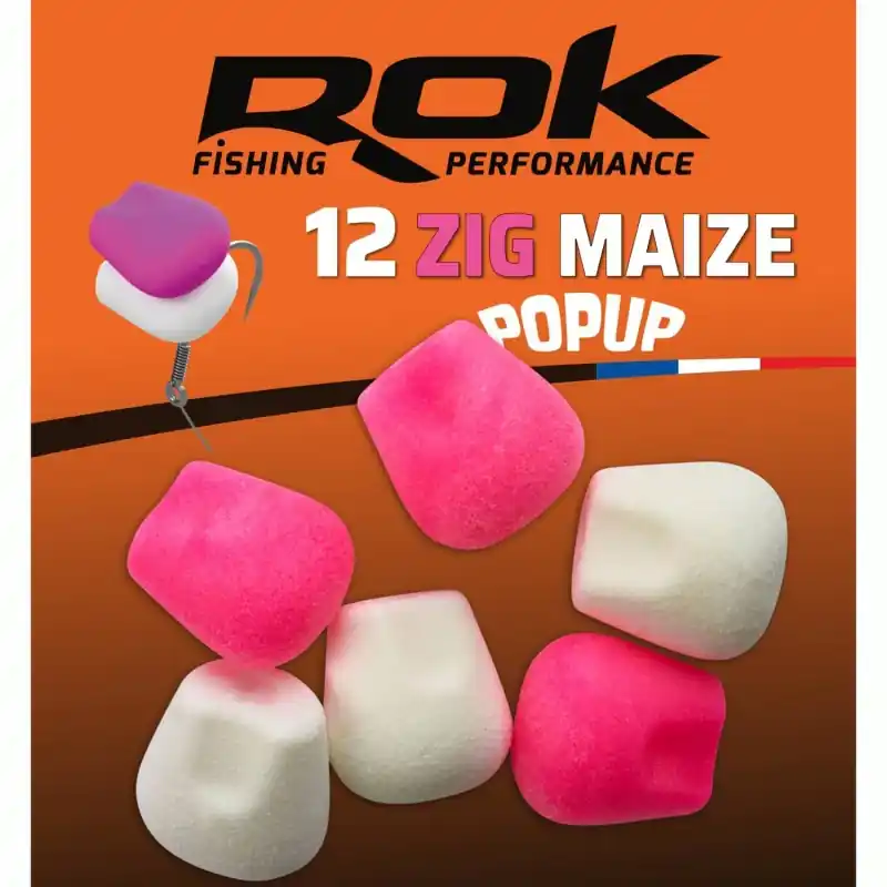 Réduction ZIG MAIZE – PINK+WHITE ROK FISHING PERFORMANCE