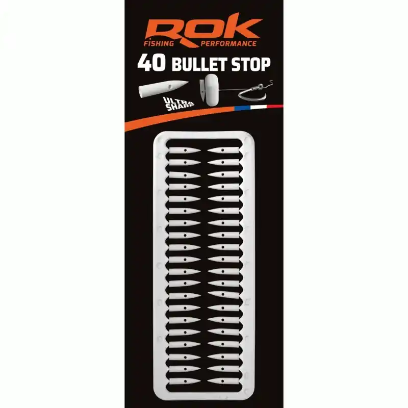 BULLET STOP – BLANC WHITE ROK FISHING PERFORMANCE Livraison Express