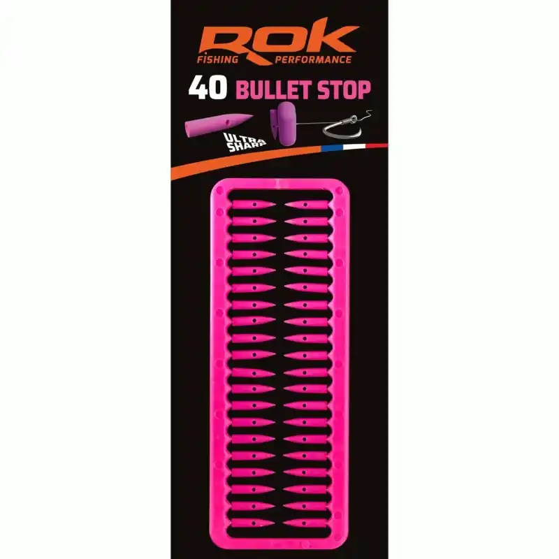 Expédié Aujourd&rsquo;hui BULLET STOP – ROSE PINK ROK FISHING PERFORMANCE
