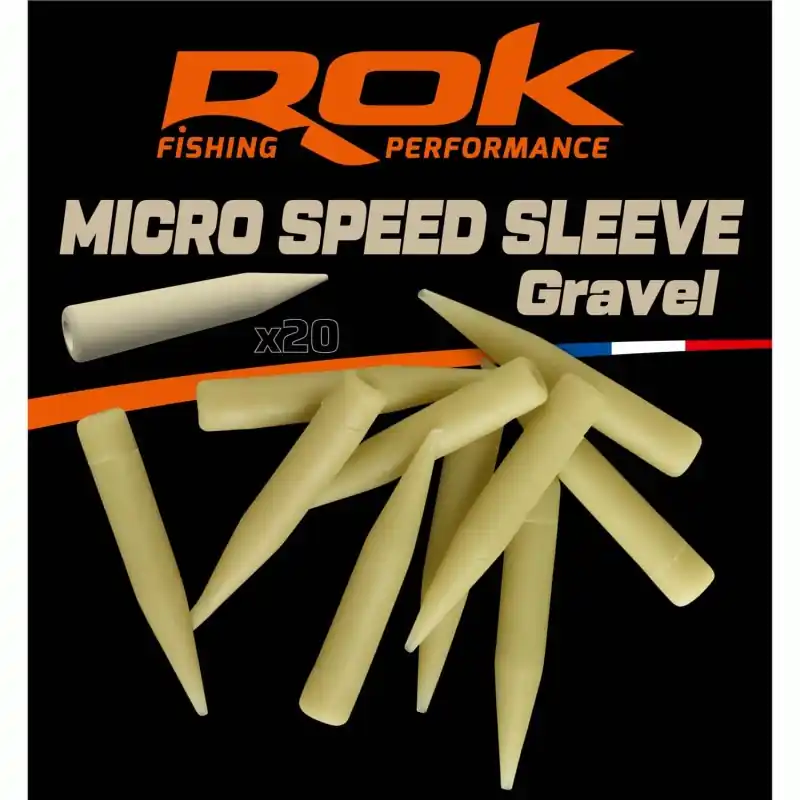 MICRO SPEED SLEEVES GRAVEL – MICRO MANCHON GRAVEL ROK FISHING PERFORMANCE Offre Limitée