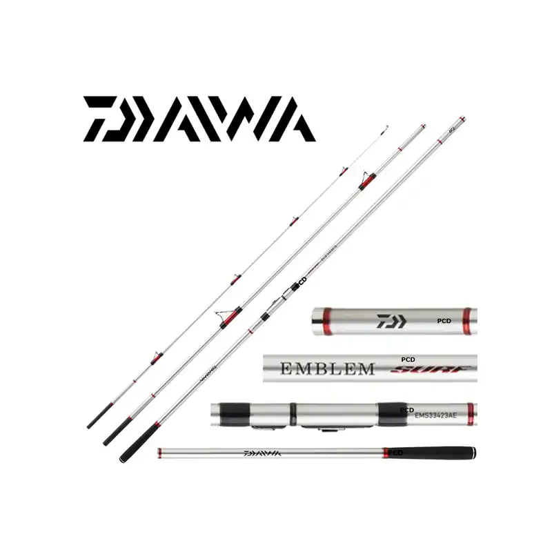 CANNE DAIWA EMBLEM SURF 4M20 100-225G 33423AE Populaire