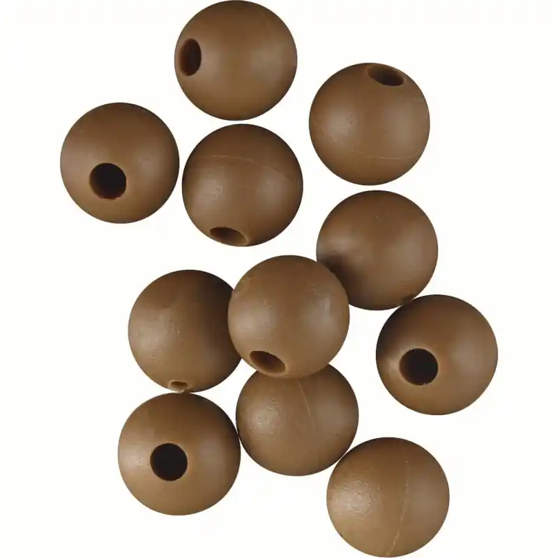 Bon Plan RUBBER BEADS Ø6 BROWN – PERLES SOFTS Ø6 MARRON ROK FISHING PERFORMANCE
