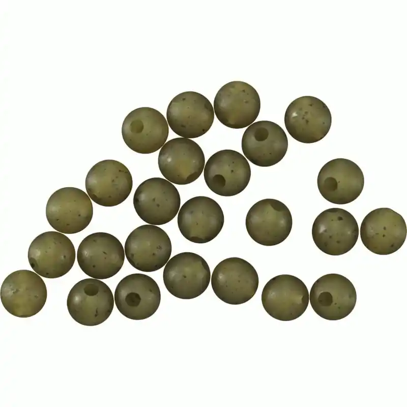 RUBBER BEADS Ø6 CAMO GREEN – PERLES SOFTS Ø6 CAMO VERT ROK FISHING PERFORMANCE Offre Exclusive
