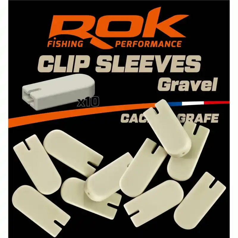 Meilleur Choix CLIP SLEEVE – GRAVEL CACHE AGRAFE GRAVEL ROK FISHING PERFORMANCE
