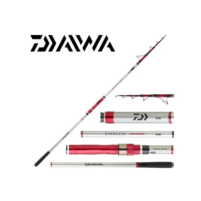 CANNE MER DAIWA EMBLEM TELE SURF 4M30 150G Offre Spéciale