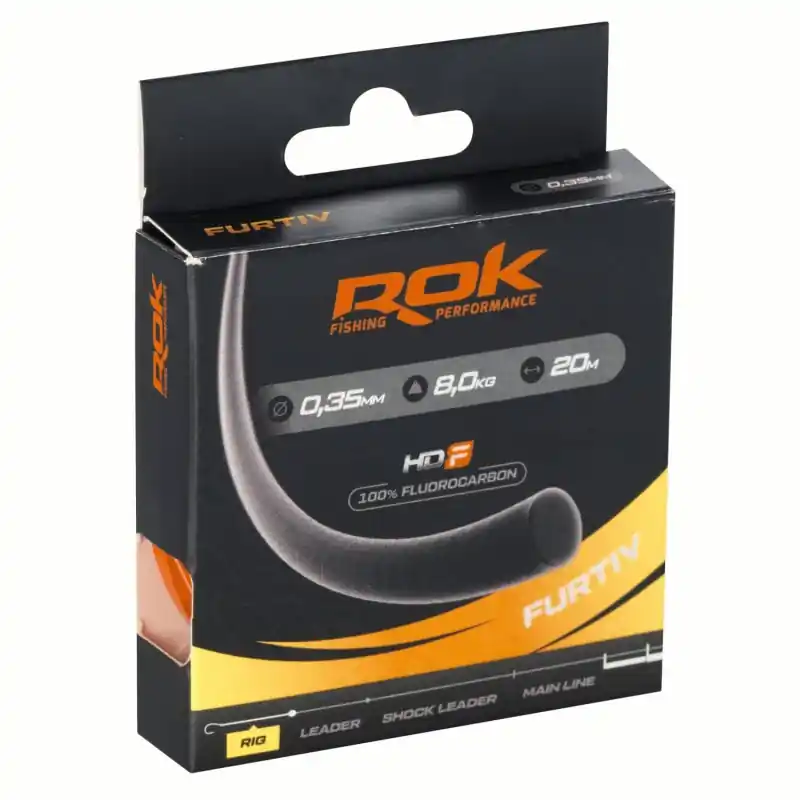 ROK FURTIV FLUOROCARBON Ø0.35 ROK FISHING PERFORMANCE Offre Du Jour