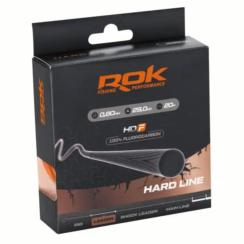 Offre Limitée ROK HARD LINE FLUOROCARBON Ø0.80 ROK FISHING PERFORMANCE