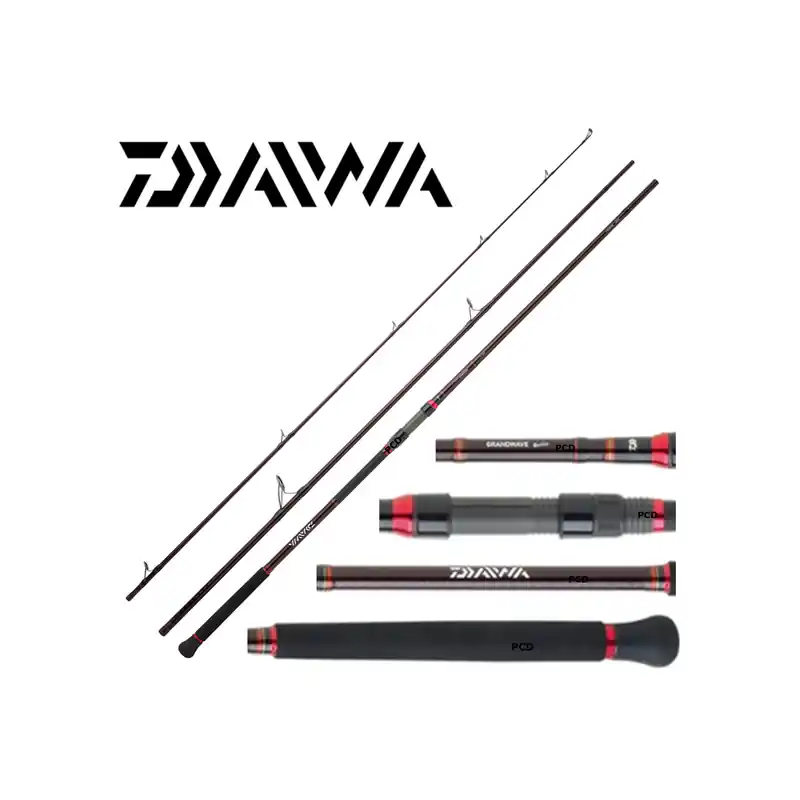 CANNE MER DAIWA GRANDWAVE BULLE 423AF 3 BRINS Pas Cher