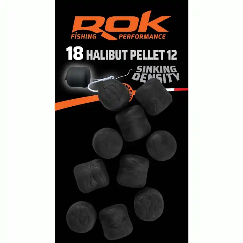 HALIBUT PELLET _12 DENSE ROK FISHING PERFORMANCE Retour Gratuit
