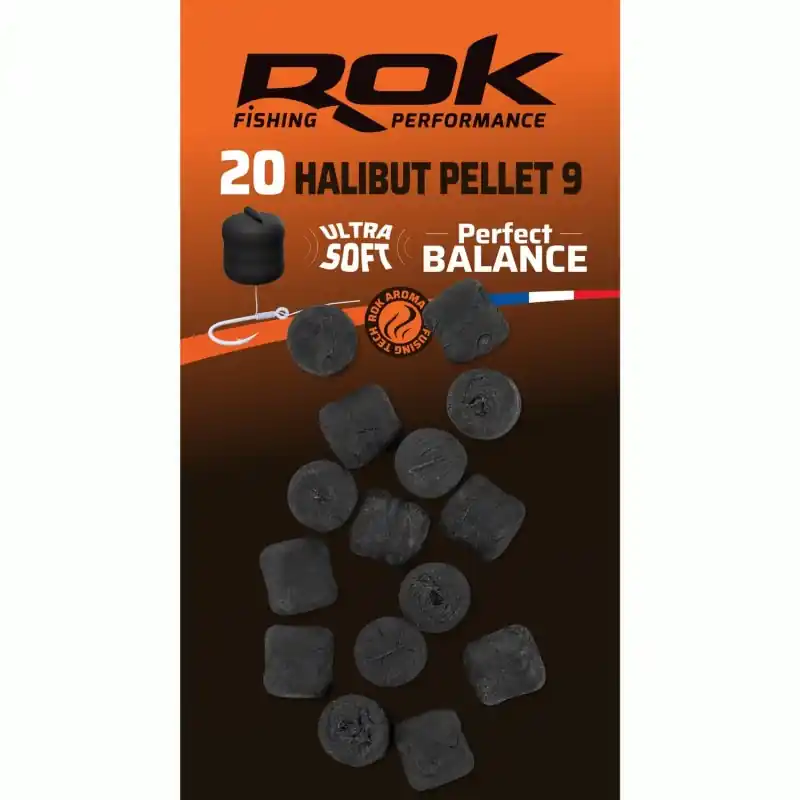 HALIBUT PELLET _9 ÉQUILIBRÉ ROK FISHING PERFORMANCE Pas Cher